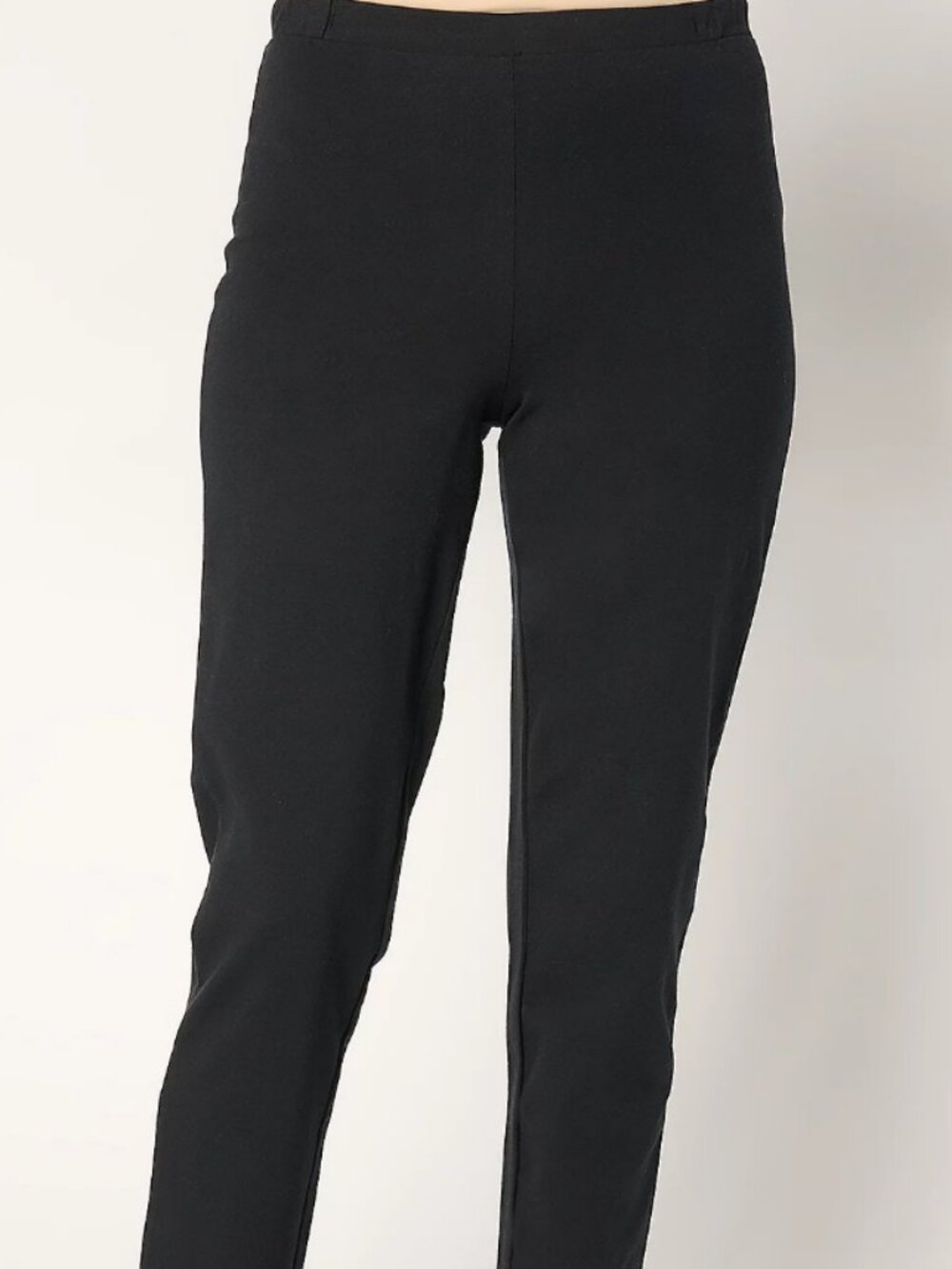 Women with Control Regular 86/14 Slim Leg Pant, Black Sz M a67642